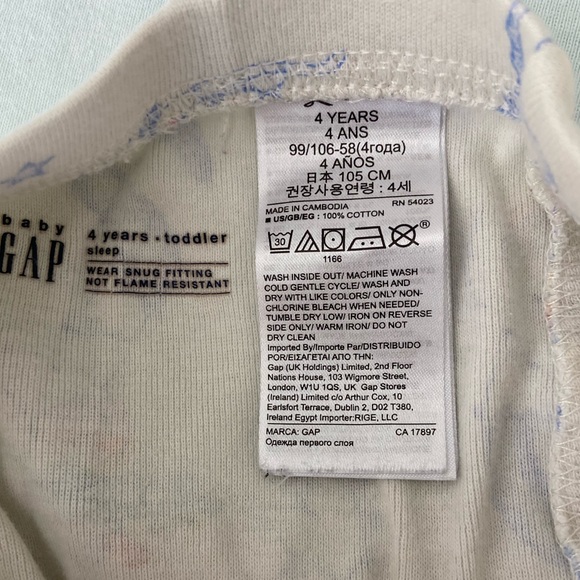 Mermaid Pajama Shorts Set from Baby GAP - Picture 2 of 7